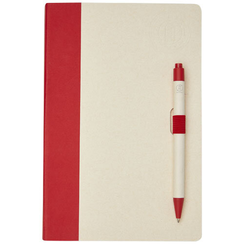 DéBlé Dairy Dream A5 notitieboek en balpen set 107811 bedrukt met logo