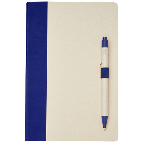 DéBlé Dairy Dream A5 notitieboek en balpen set 107811 bedrukt met logo