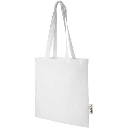 Madras gerecyclede katoenen draagtas 140 g/m² bedrukken met logo