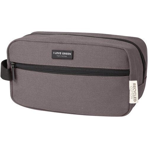 Joey GRS gerecycled canvas reisetui 3,5L met logo bedrukken DeBle