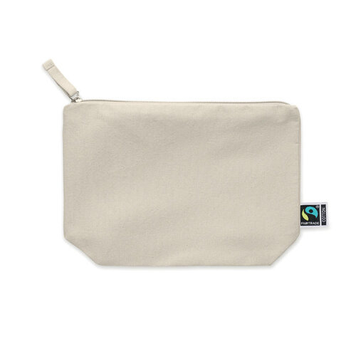 Fairtrade katoenen toilettas MO2095 met logo bedrukken DeBle