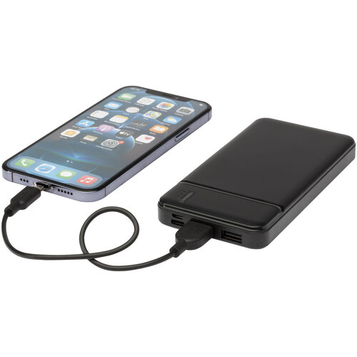 DeBle Loop Powerbank 10000 mAh van Gerecycled Plastic 12432190 bedrukken met logo