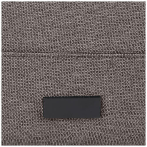 Joey GRS rolltop 15 inch canvas laptoprugzak met gegraveerd bedrijfslogo