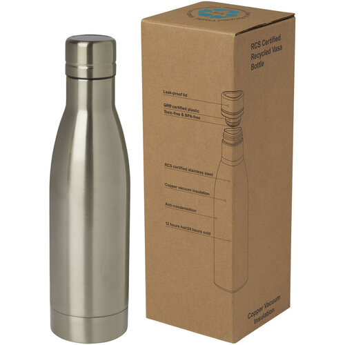 DeBle Vasa RCS Gerecyclede Thermosfles 500 ml 100736 bedrukken met logo