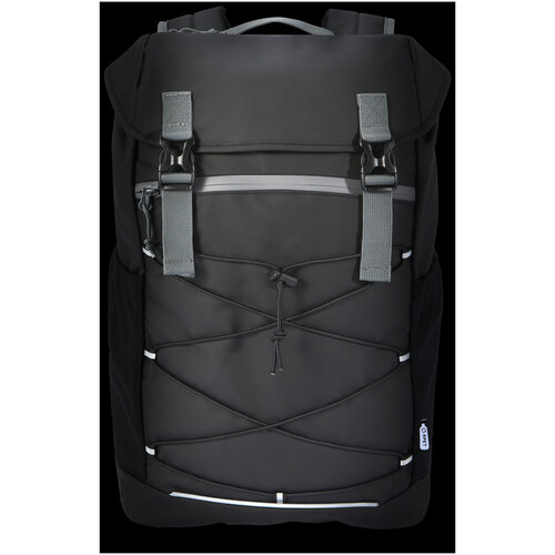 Aqua GRS waterbestendige 15,6 inch laptoprugzak bedrukt met bedrijfslogo