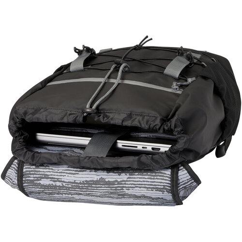 Aqua GRS waterbestendige 15,6 inch laptoprugzak bedrukt met bedrijfslogo