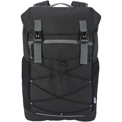 Aqua GRS waterbestendige 15,6 inch laptoprugzak bedrukt met bedrijfslogo