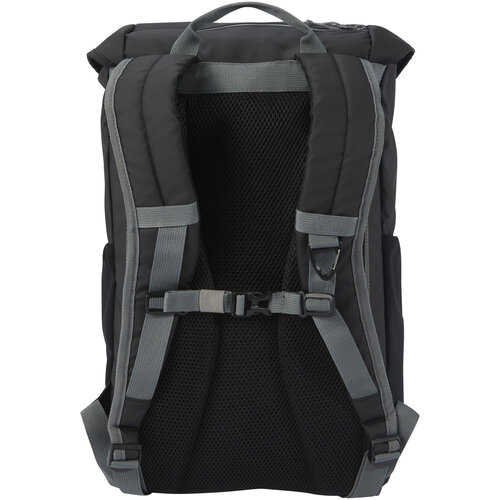 Aqua GRS waterbestendige 15,6 inch laptoprugzak bedrukt met bedrijfslogo