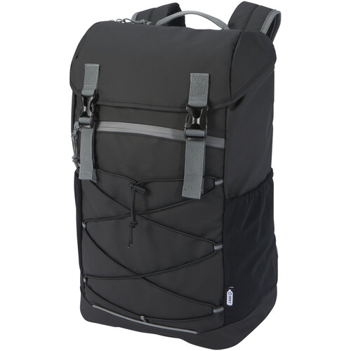 Aqua GRS waterbestendige 15,6 inch laptoprugzak bedrukt met bedrijfslogo