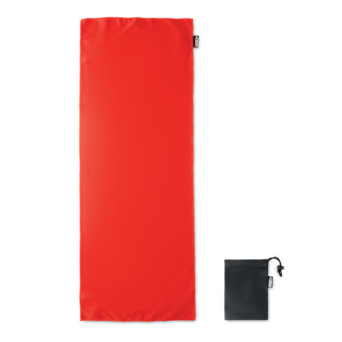 RPET sporthanddoek in zakje Tuko rpet (MO9918) met logo