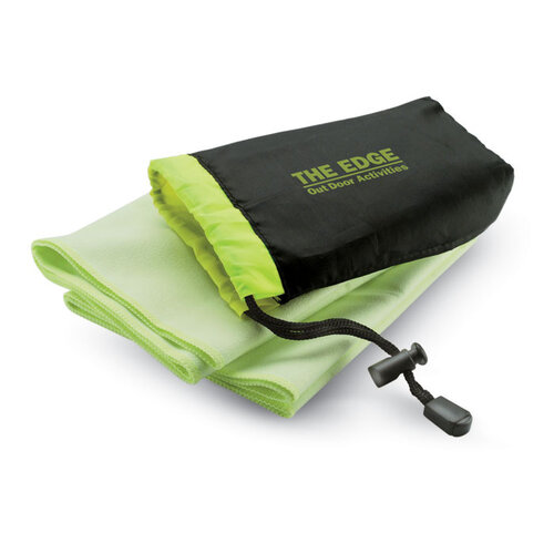 Sporthanddoekje in nylon zakje Drye (KC6333) met logo