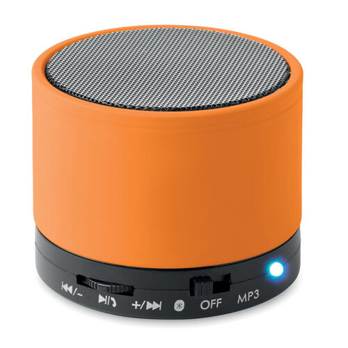 Round Bass speaker (MO8726) met logo