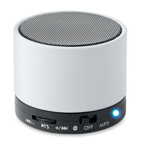 Round Bass speaker (MO8726) met logo