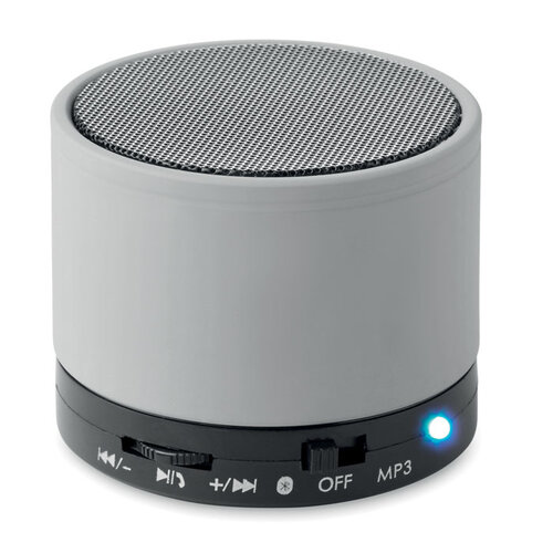 Round Bass speaker (MO8726) met logo