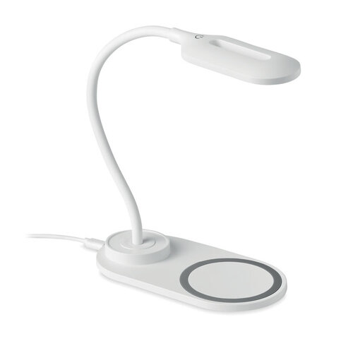Bureaulamp met 10W lader Saturn (MO6349) met logo