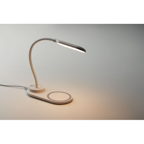 Bureaulamp met 10W lader Saturn (MO6349) met logo