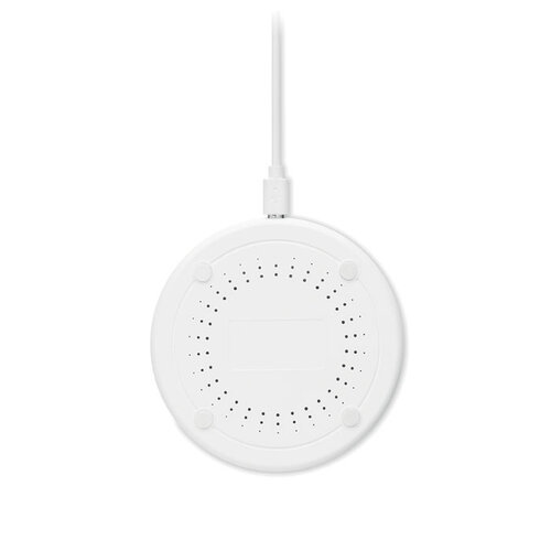 Draadloze oplader 10W in bamboe Despad + (MO6563) met logo