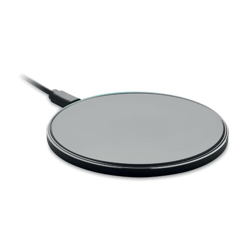 Glazen draadloze 10W lader Ress (MO6761) met logo