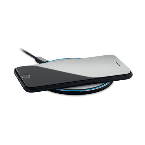 Glazen draadloze 10W lader Ress (MO6761) met logo