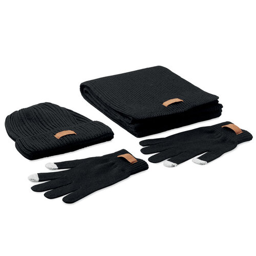 Set van 3 RPET winterartikelen Denali (MO6651) met logo