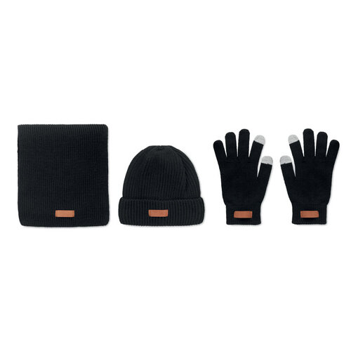 Set van 3 RPET winterartikelen MO6651 Denali Set van 3 RPET winterartikelen MO6651 Denali