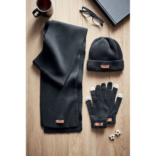 Set van 3 RPET winterartikelen MO6651 Denali Set van 3 RPET winterartikelen MO6651 Denali