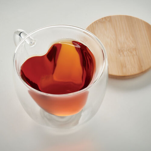 Dubbelwandige borosilicaatglas mok Coramug MO6937 Dubbelwandige borosilicaatglas mok Coramug MO6937