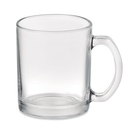 Glazen sublimatie mok 300 ml Sublimgloss met logo bedrukken DeBle