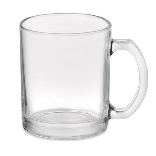 Glazen sublimatie mok 300 ml Sublimgloss met logo bedrukken DeBle