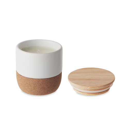 Plantaardige kaars 80 gr Menkaure (MO2061) met logo