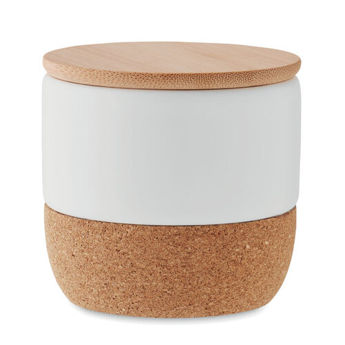 Plantaardige kaars 80 gr Menkaure (MO2061) met logo