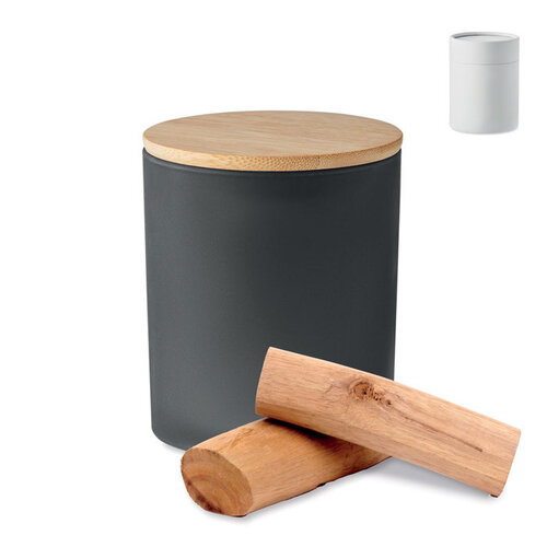Plantaardige waskaars 280 gr Keops large (MO6621) met logo