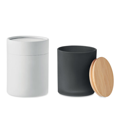 Plantaardige waskaars 280 gr Keops large (MO6621) met logo