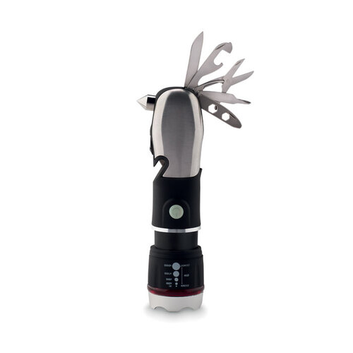 Multifunctionele zaklamp Hamlight (MO8901) met logo