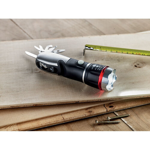 Multifunctionele zaklamp Hamlight (MO8901) met logo