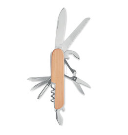 Bamboe zakmes met 9 functies MO9934 Lucy lux