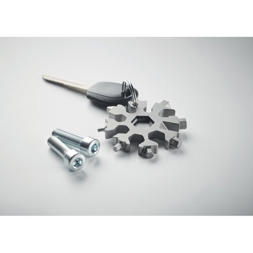 Roestvrij stalen multi-tool Floquet (MO6568) met logo