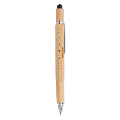 Waterpaspen in bamboe Toolbam (MO6559) met logo
