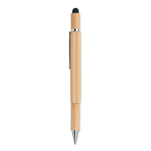 Waterpaspen in bamboe Toolbam (MO6559) met logo