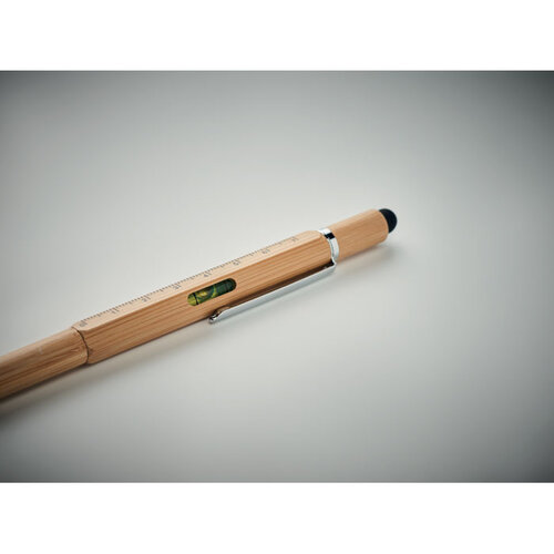 Waterpaspen in bamboe Toolbam (MO6559) met logo