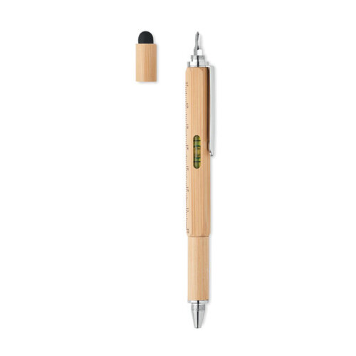 Waterpaspen in bamboe Toolbam (MO6559) met logo