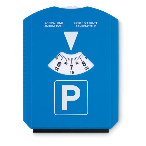 DeBle parkeerkaart ijskrabber bedrukt MO8945 multifunctioneel auto relatiegeschenk