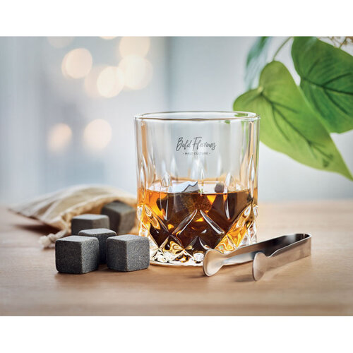 Inverness whiskyset MO9941 in bamboe geschenkbox bedrukt met logo