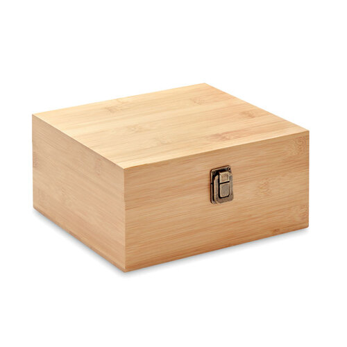 Luxe whiskey set in bamboe box MO9941 Inverness