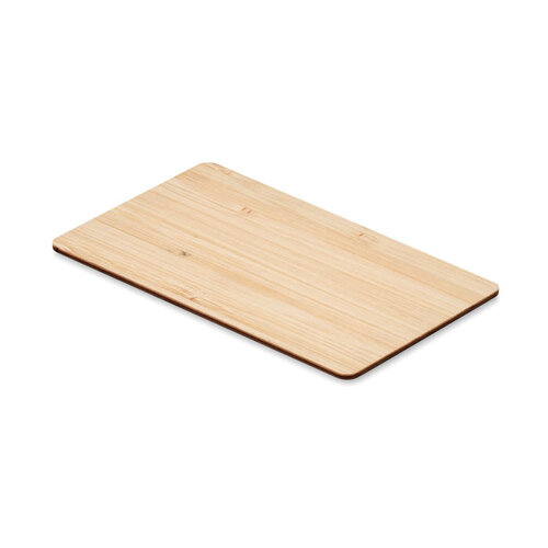 Bamboe RFID kaarthouder Custos + (MO6200) met logo
