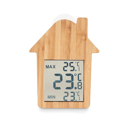 Bamboe weerstation Hisa (MO6468) met logo
