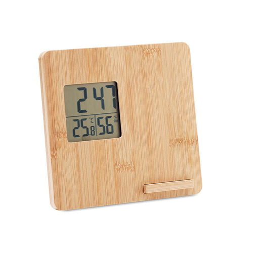 Bamboe weerstation Ferrel (MO6665) met logo