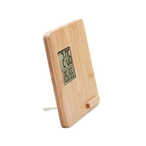 Bamboe weerstation Ferrel (MO6665) met logo