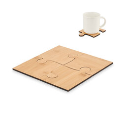 Set van 4 puzzel onderzetters LEPY (MO6796)