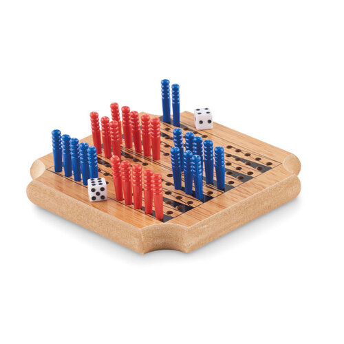 4-delig set onderzetters spel COASTGAME (MO6382) met logo